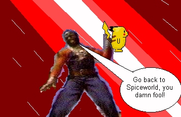 Go back to Spiceworld, you damn fool!